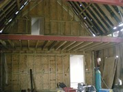 Barn Conversion(floor joists going in)